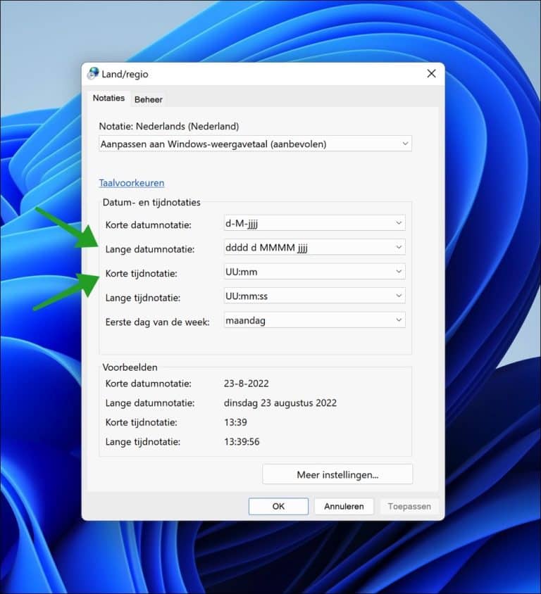 Datum Notatie Wijzigen In Windows Dit Is Hoe