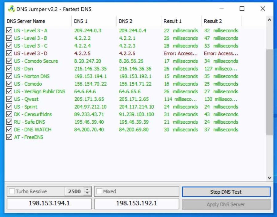 Сайт dns не загружается в mozilla