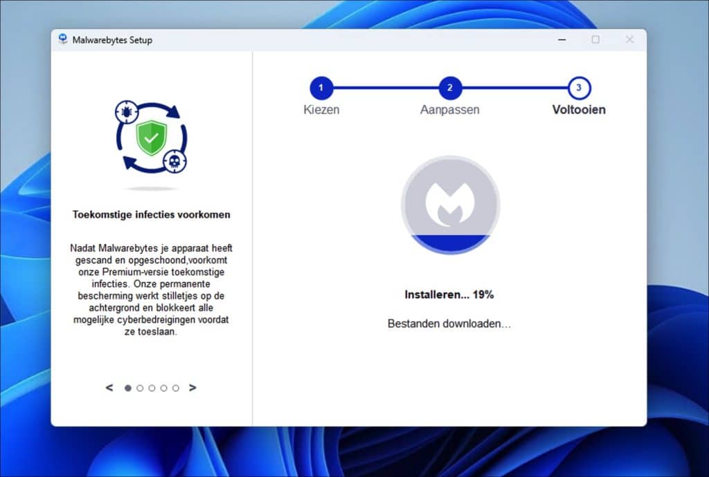 Malwarebytes installeren