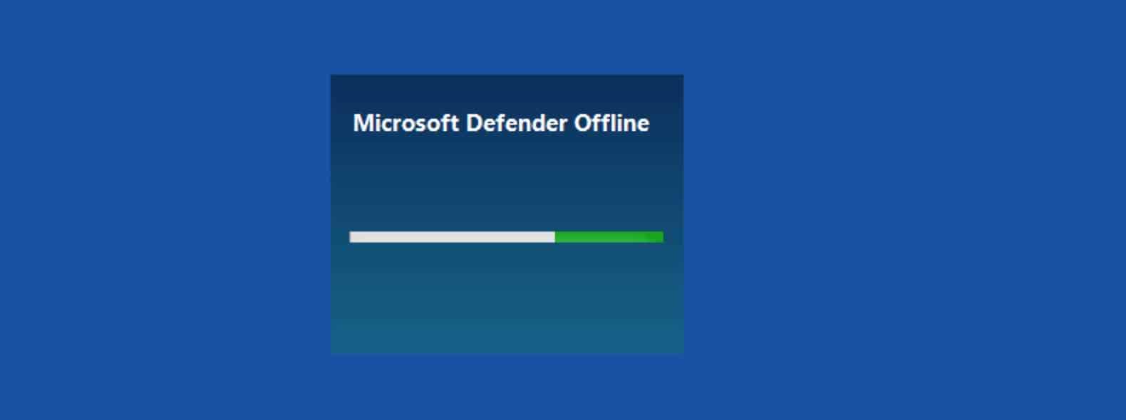 windows defender offline encrypted drive