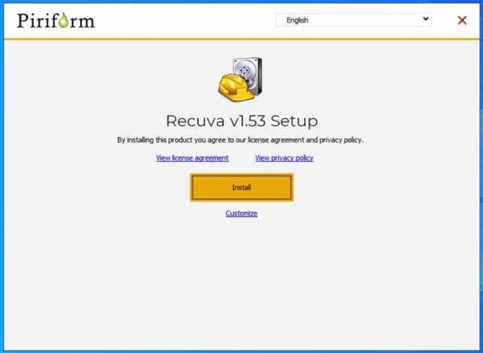 piriform recuva software free download