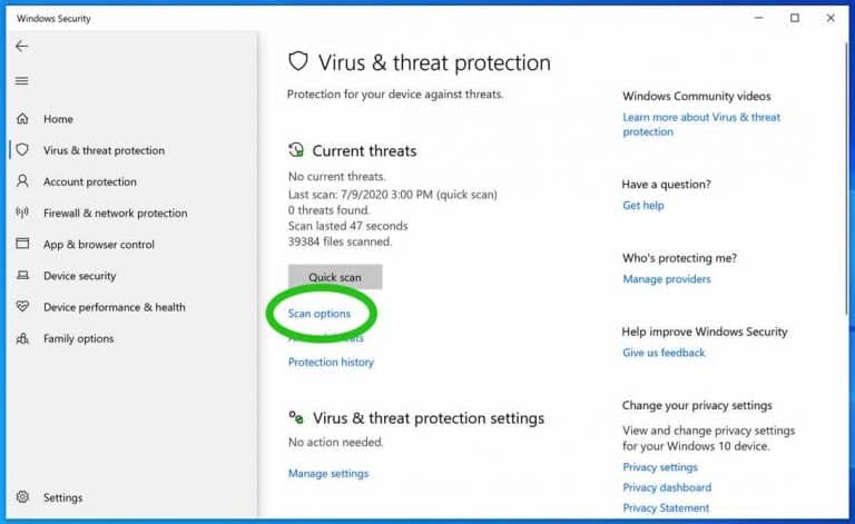 enable microsoft defender antivirus email scanning