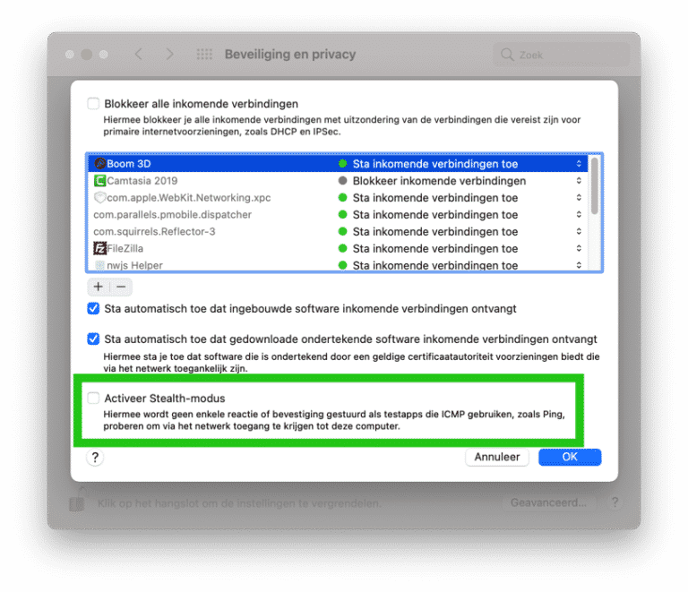 mac os firewall