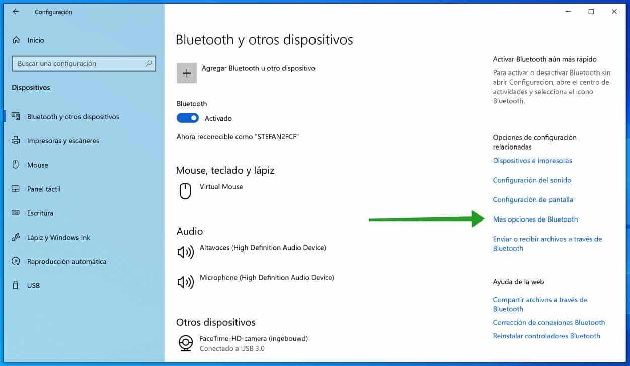 cómo se activa el bluetooth en windows 10 2 métodos simples pc