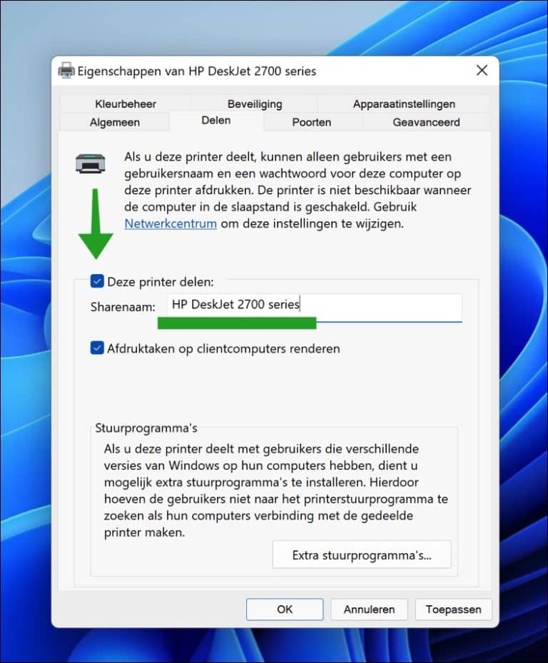 Hoe Kan Ik Een Printer Delen In Windows Dit Is Hoe