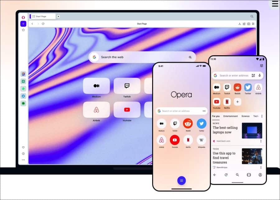 Opera voor Mac