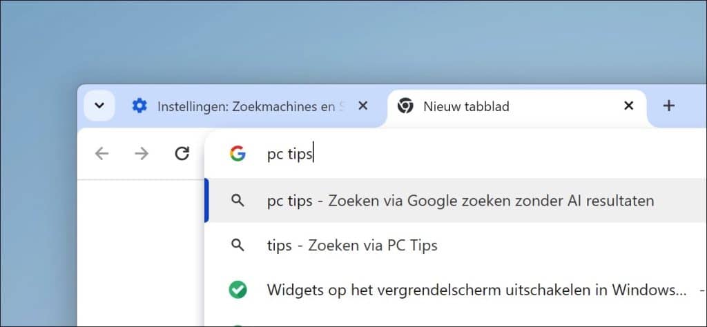 AI-zoekresultaten op Google uitschakelen