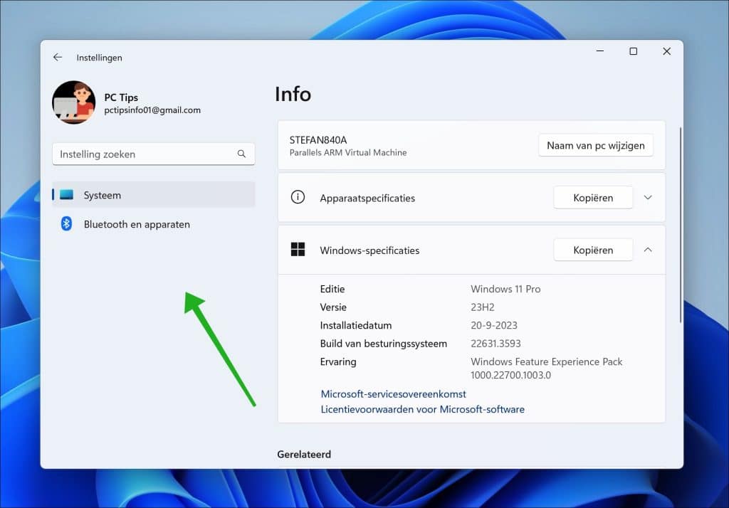 Verborgen Windows-instellingen in Windows 11