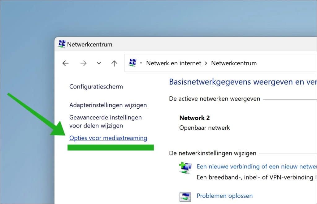 Opties voor mediastreaming