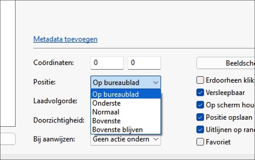 Klokwidget toevoegen aan Windows 11 bureaublad