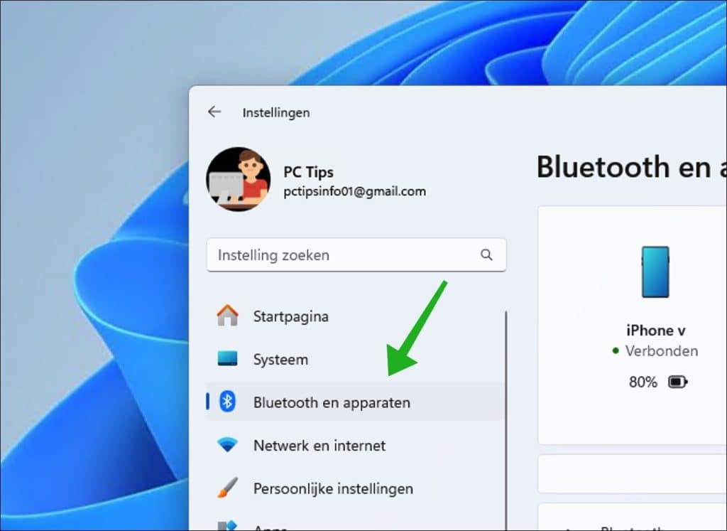 Bluetooth en apparaten