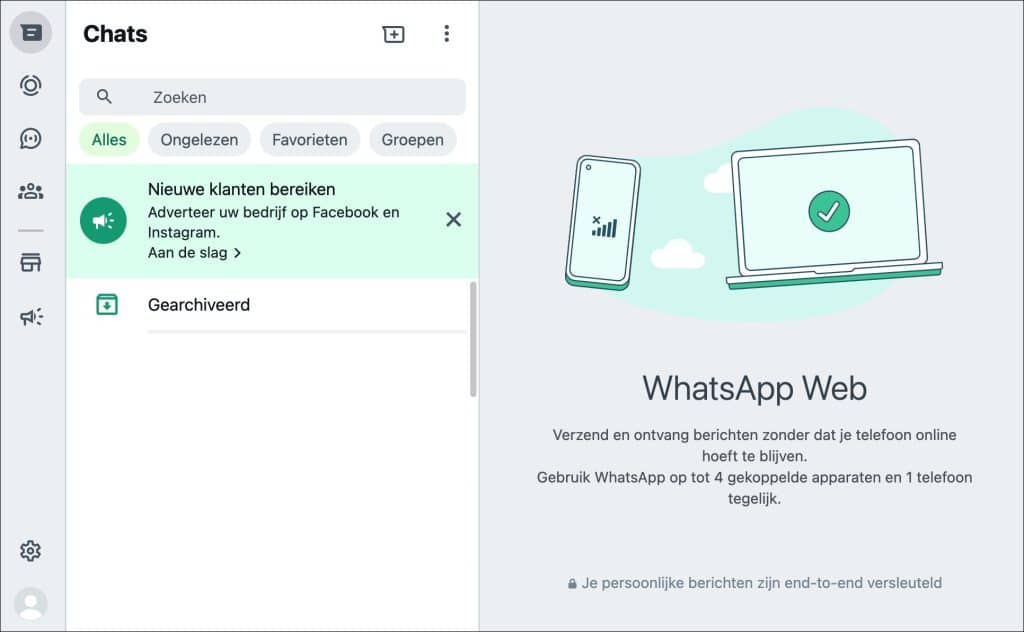 Whatsapp webversie